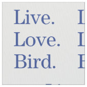 Tissu Vivant. Amour. Oiseau (fermé)