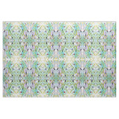Tissu Vivid feuillage peint à la main dans les tons vert (Yard)