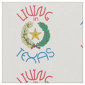 Tissu Vivre au Texas (Détail)