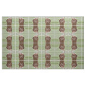 Tissu Vizsla aimable (Fat Quarter)