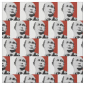 Tissu Vladimir Poutine rouge (fermé)