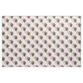 Tissu Voeux de Noël Bébé Chèvre Baisers Chèvre Boer (Yard)
