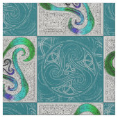 Tissu Voie celtique Triskele (Fermer)