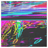 Tissu Voile psychédélique.... (Échantillon)