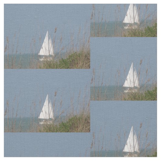 Tissu Voilier et plancton végétal (Fermer)