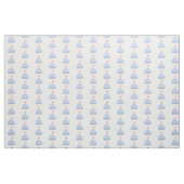 Tissu Voiliers bleus (Yard)