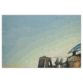 Tissu Voiture de route chaude (Fat Quarter)