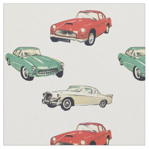 Tissu Voiture Vintage