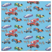 Tissu Voitures de course (Échantillon)