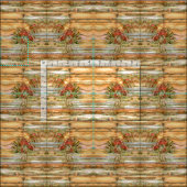 Tissu Vol chic minable de colibri (Carreau)