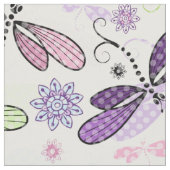 Tissu Vol de libellules (Fermer)