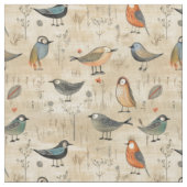 Tissu Vol de Whimsy : Whimsy Bird (fermé)