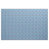 Tissu Voler des ballons rouges (Yard)