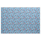 Tissu Voler des ballons rouges (Fat Quarter)
