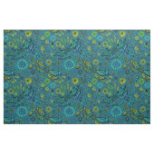 Tissu Voler, pilonner la libellule en bleu (Yard)