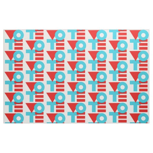 TISSU VOTE 2020 (Fat Quarter)