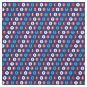 Tissu Vote 2020 Mod dots navy (Échantillon)