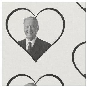 Tissu vote joe biden coeur