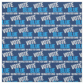 Tissu Votez Bleu Peu Importe Qui (Échantillon)