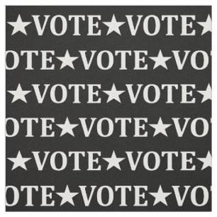 Tissu Votez. Elections présidentielles américaines. Patr