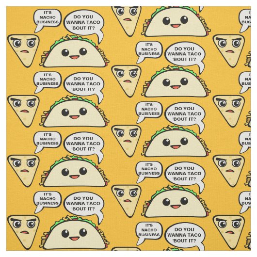 Tissu Voulez-à l'accès de taco le (Échantillon)