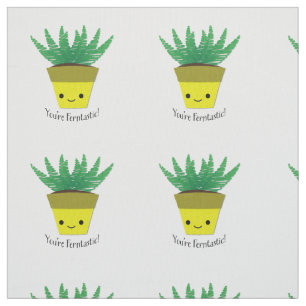 Tissu Vous êtes Ferntastic Fern