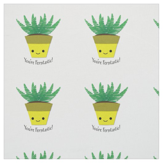 Tissu Vous êtes Ferntastic Fern (Échantillon)