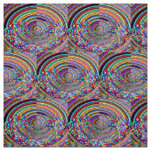 Tissu Voyage psychédélique (Échantillon)