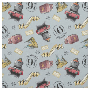 Tissu Voyage vers le Motif HOGWARTS™