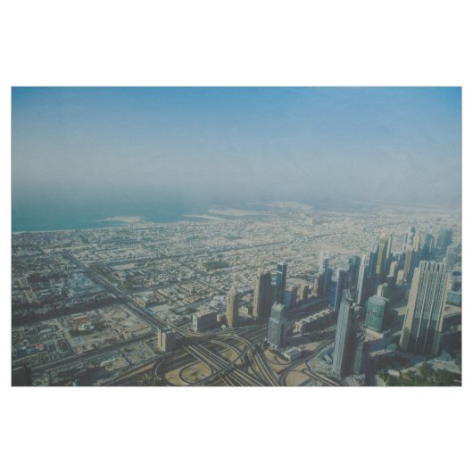 Tissu Vue de Burj Khalifa, Dubaï (Yard)