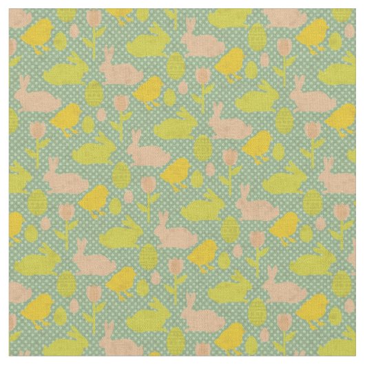 Tissu Wallpaper Easter (Fermer)