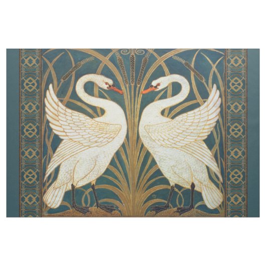 Tissu Walter Crane Swan (Yard)