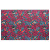 Tissu Waratah rouge et brunes (Yard)