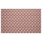 Tissu Warm Retro Petal Bloom Pattern (Fat Quarter)