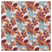 Tissu Warm Retro Petal Bloom Pattern (Fermer)