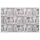Tissu Washington DC toile gris (Fat Quarter)
