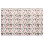 Tissu Watercolor cupcakes (Fat Quarter)