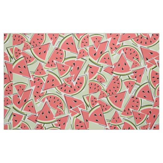 Tissu Watermelon Green large (Fat Quarter)