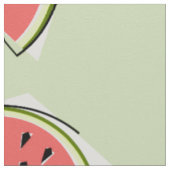 Tissu Watermelon vert Multi grand (Détail)
