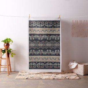 Tissu Weavings tribaux indonésiens Indonésie de textil