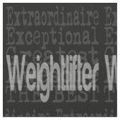 Tissu Weightlifter Extraordinaire (Fermer)