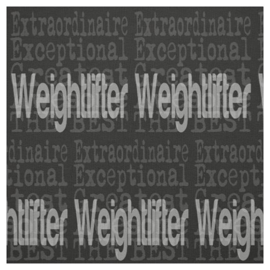 Tissu Weightlifter Extraordinaire (Échantillon)