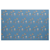 Tissu Western Cowboys Horse Roping Steer Fabric (Fat Quarter)