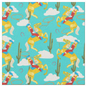 Tissu Western Cowgirl Retro Patterned (Fermer)