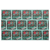 Tissu Western Rodeo Cowboy Bronc Riding Faux Leather (Fat Quarter)