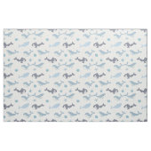 Tissu Whale et Killer whale (Fat Quarter)