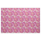Tissu Whimsical rose beauté et Motif de soin (Fat Quarter)