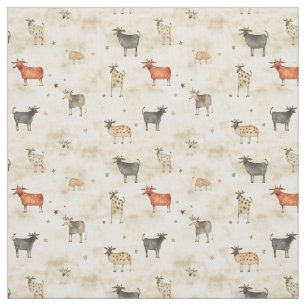 Tissu Whimsy moo-tiful : Whimsy Cow
