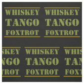 Tissu Whiskey Tango Foxtrot WTF Camouflage vert (Échantillon)