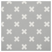 Tissu White cross stitches (Échantillon)